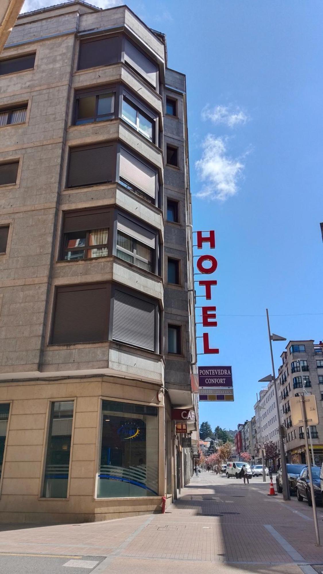 Hotel Hhb Pontevedra Confort Esterno foto