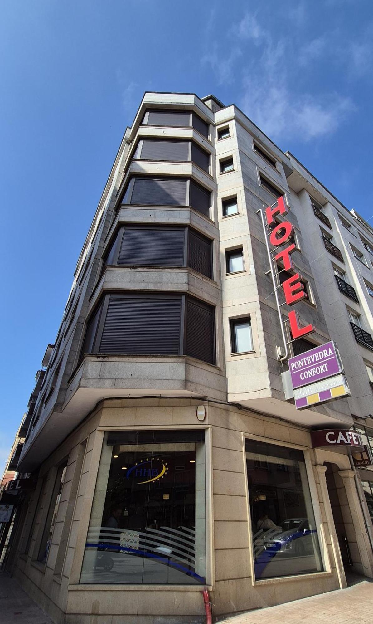 Hotel Hhb Pontevedra Confort Esterno foto